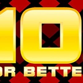 10s or Better slot logo by 1x2gaming at SpinTexas Casino