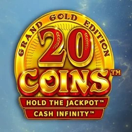 Official Slots logo: 20 Coins Grand Gold Edition by Wazdan at SpinTexas Casino