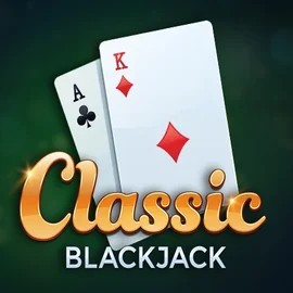 Classic Blackjack logo by Red Tiger Gaming SpinTexas Casino
